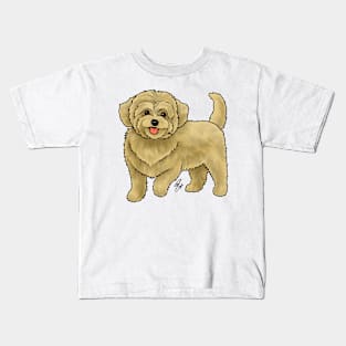 Dog - Maltipoo - Apricot Kids T-Shirt